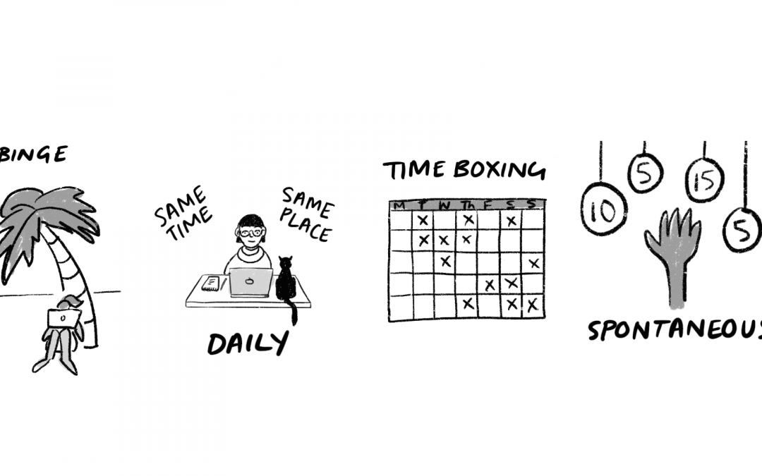 Finding time to write: the time boxer